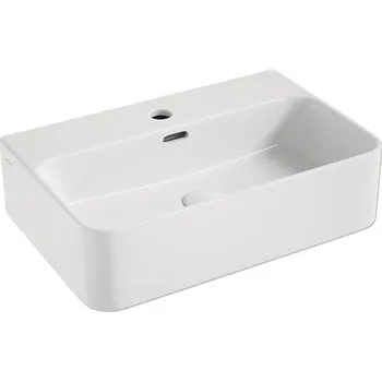 Umyvadlo Umyvadlo na desku Jungborn Three 56 x 36 cm lesklá bílá