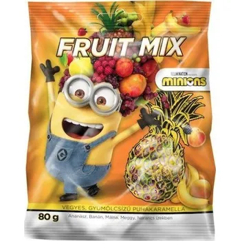 Bonbon Mimoni karamelky s ovocnou příchutí 80g