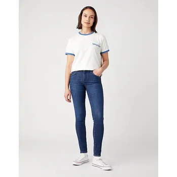Dámské džíny Wrangler dámské džíny SKINNY 112342776 Modrá W29/L32