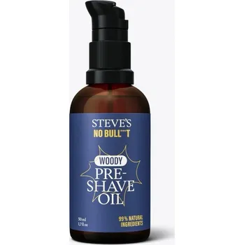 Péče o vousy Steves Stevův olej před holením,Santalové Dřevo, 50 ml