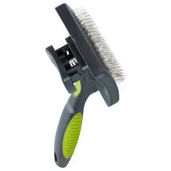 Kartáč na srst samočistící hrubý S BUSTER