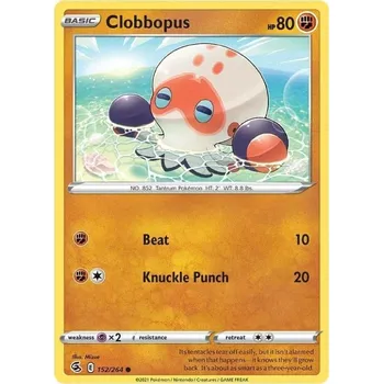 Karetní hra Pokémon karta Clobbopus 152/264 - Fusion Strike
