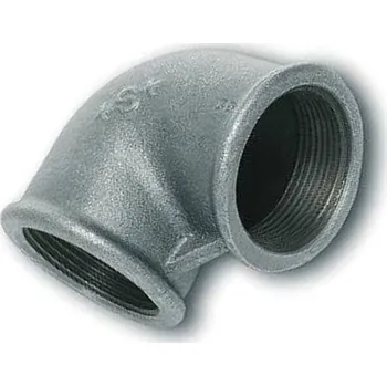 Koleno, 1/2", FxF, pozink