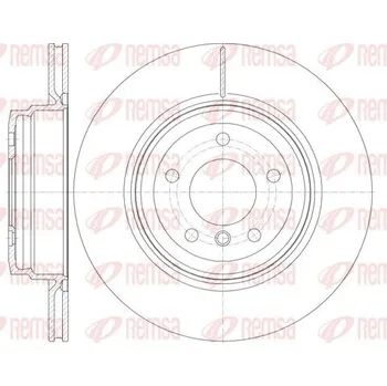 Brzdový kotouč Brzdový kotouč REMSA 6976.10