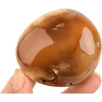 Přírodní kámen Hladký kámen karneol 174g (Madagaskar)