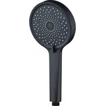 Aplomo Alpinia kulatá sprchová hlavička, černá