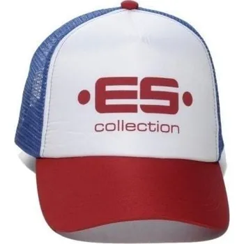 Kšiltovka ES Collection CAP003 Print Logo Baseball Cap Red, pánská kšiltovka