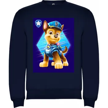 Dívčí mikina Mikina přes hlavu Chase Tlapková Patrola Barva: Námořnická modrá/Navy, Velikost: 98/104 - 3/4roky