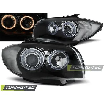 Přední světlomet PŘEDNÍ SVĚTLA ANGEL EYES ČERNÉ pro BMW 1 E87/E81/82/88 04-11