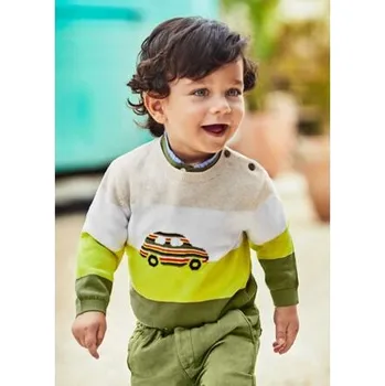 kojenecký svetřík s autíčkem Mayoral 1350-55 velikost 74