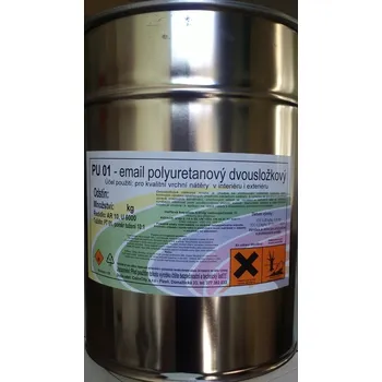 CDATA[Podrobnosti o produktu 7746-075 Alkyton lesklý je vysoce kvalitní alkydová barva s vynikající odolností, pružností,…
v 13 obchodech
![barva na kov ColorCity PU 01 VRCHNÍ POLYURETANOVÁ BARVA 5 kg Barva: RAL 7004