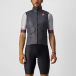 CASTELLI Cyklistická vesta - ARIA - šedá 3XL