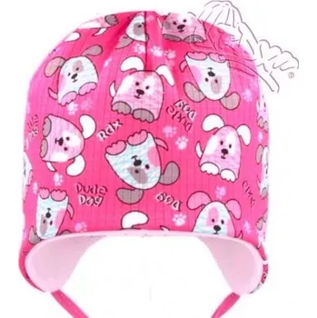 Kojenecká čepice funkční zateplená čepice RDX pro holčičky velikost 44-46