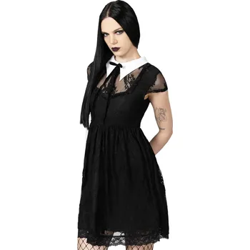 Dámské šaty šaty dámské KILLSTAR - Dreadful Babydoll - Black - 3XL
