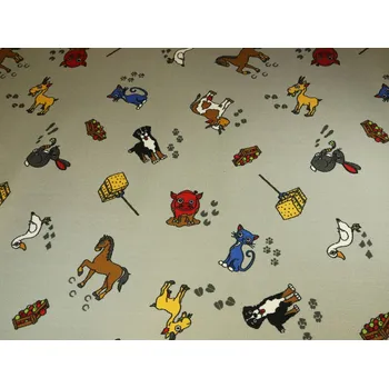 Koberec Vopi Farma 009 grey - šíře 4m Šíře role: 4