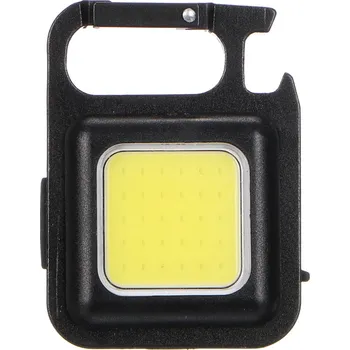 Svítilna multifunkční na klíče s magnetem LAMP KEY 4, 500 lm, COB LED, USB SIXTOL