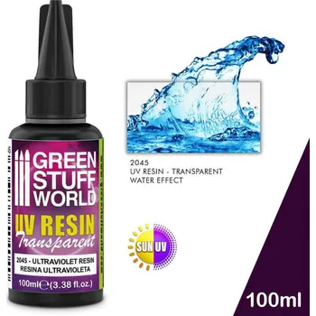 Plastikový model UV Resin – scénická voda (100 ml)