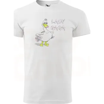 Gravírování Pánské tričko - LADY GAGA