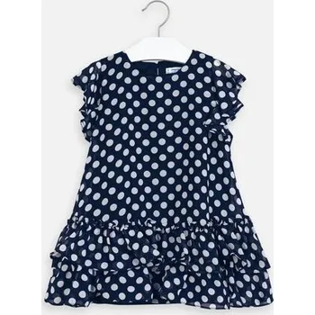 Dívčí šaty dětské puntíkaté šaty Mayoral 3957 velikost 134