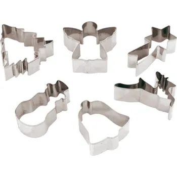 Vykrajovátko Sambonet Paderno Industrie VYKRAJOVÁTKA - VÁNOCE - 6 ks