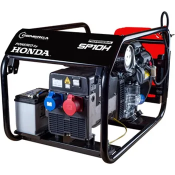 Elektrocentrála Honda SP 10 H Rámová elektrocentrála Honda SP 10 H s podvozkem
