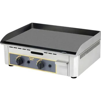 Kuchyňský gril Plynová grilovací deska, 2 ohřívací plochy 620x450x190 mm | ROLLER GRILL, 777174