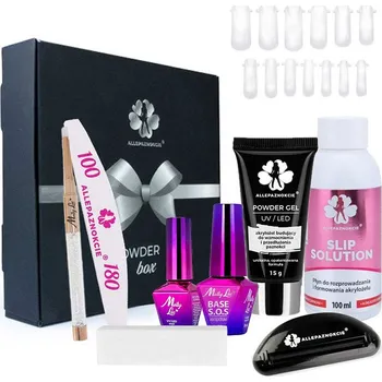 Acrylgel Powder Gel Box sada na nehty