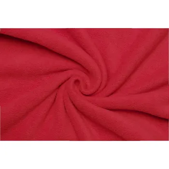 Polar fleece | Antipeeling - Červený