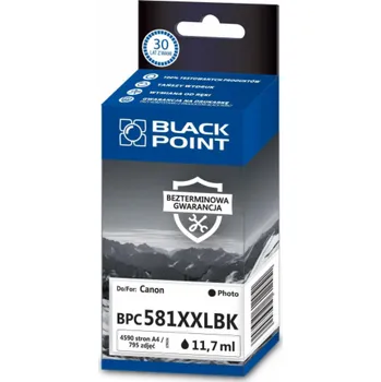 Black Point Ink BPC581XXLBK CLI-581BKXXL fotografická černá