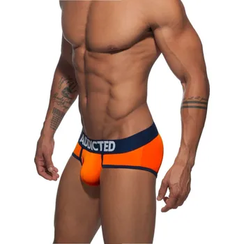 Pánské erotické prádlo Slipy/plavky Addicted AD540 Swimderwear Brief oranžové L, pánské slipy a plavky 2 v 1