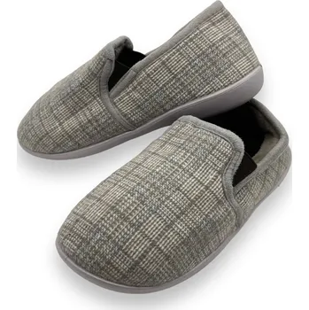 Dámské pantofle Chao Xin Dámské šedé zateplené pantofle Barva: Šedá, Velikost: 38/39