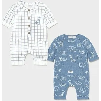 Kojenecký overall kojenecké bavlněné overaly s obrázky Mayoral 1633 velikost 62