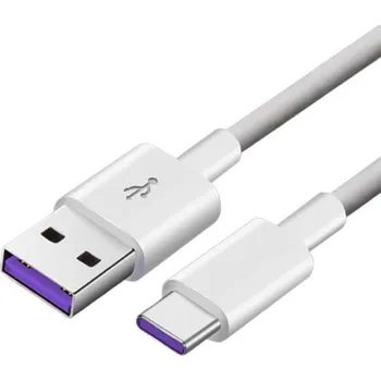 Datový kabel USB 3.0 - USB-C synchronizační a nabíjecí kabel 5A - bílý