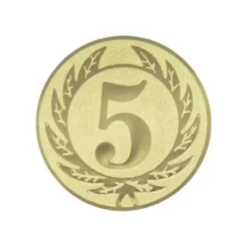 Kovový emblém - 5. místo (098)