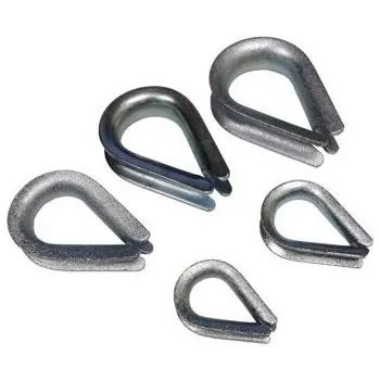 Tažné lano Lanová očnice ZN hliníková objímka Průměr 8mm