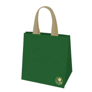 NITEOLA Nákupní taška (34x34+22 cm) PP ECO GREEN - zelená