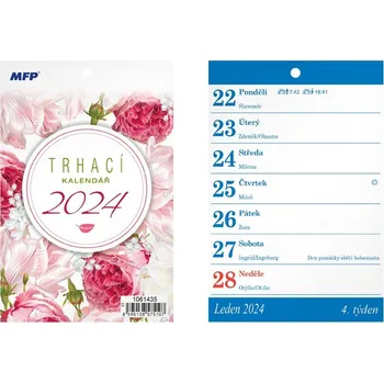 Kalendář MFP Kalendář trhací A6 1061339 2024