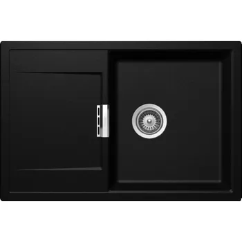 Granitový dřez SCHOCK kuchyňský dřez MONO D-100 Typ usazení: Usazení do roviny (dřez v rovině s deskou), Barva (Cristadur): Magma (MAG 97)