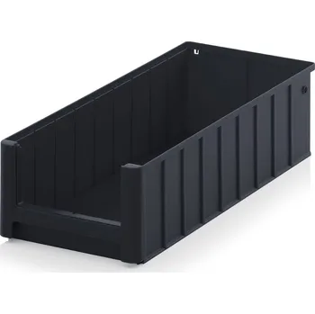 ESD regálové a skladové přepravky 50 x 23,4 x 14 cm - Dopravní černá - materiál: ESD PP - ESD RK 5214