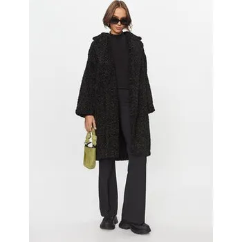 Dámský kabát Deha Kožich D93551 Černá Regular Fit L