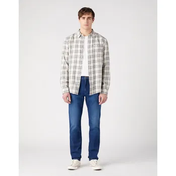 Pánské džíny Wrangler pánské džíny River W17T68154 Modrá W33/L32