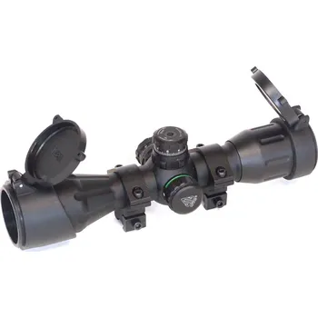 Toulec Man Kung Univerzální kušohled UTG 4x32 s podsvícením osnovy a Dual-Mount montáží - Outlet