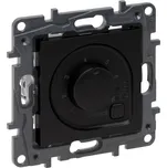 NILOÉ Step termostat podlahový otočný, barva černá, Legrand 863542