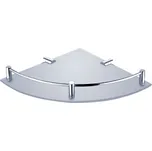 Nimco Polička skleněná rohová s hrazdou Bormo BR 11091RA