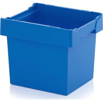 Vratné přepravky Classic 40 x 30 x 32 cm - Nebeská modrá - materiál: PP - MB 4332