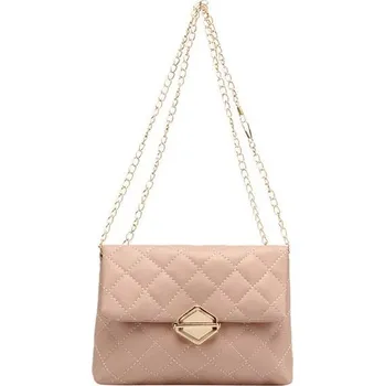 Kabelka Malá kabelka s diamantovým vzorem - Růžový