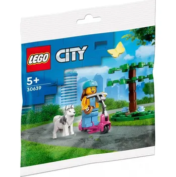 Stavebnice LEGO LEGO® CITY 30639 Psí park a skútr