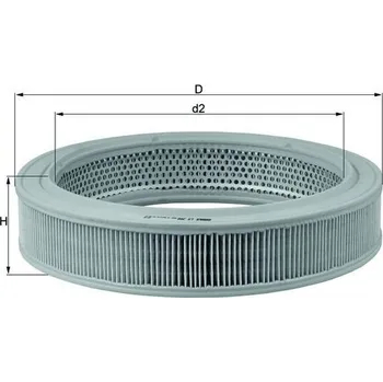 Vzduchový filtr Vzduchový filtr, , KNECHT, LX208