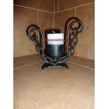 Svícen Kovovaný svícen Ďábel