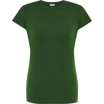 Dámské tričko Dámské tričko JHK Regular Lady Comfort - tmavě zelené, S